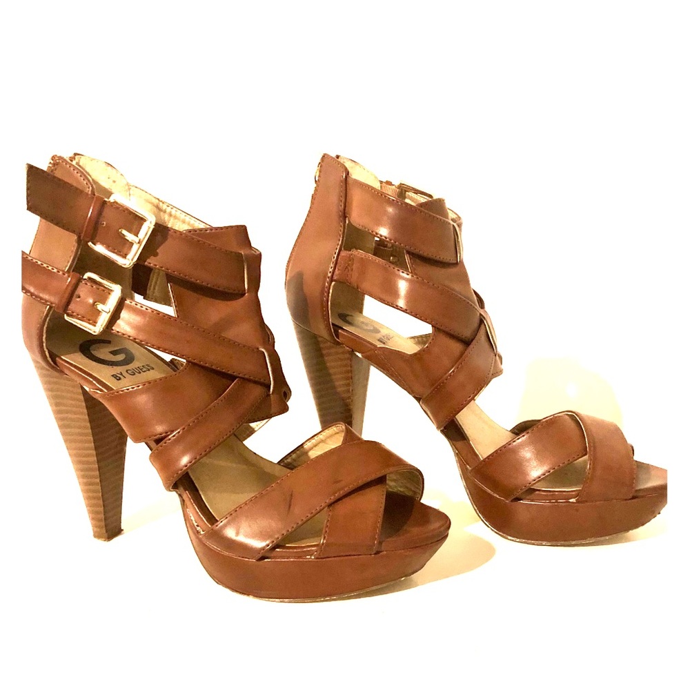 G by Guess camel heels